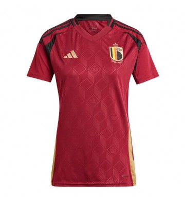 Belgium Replica Home Stadium Shirt for Women Euro 2024 Short Sleeve